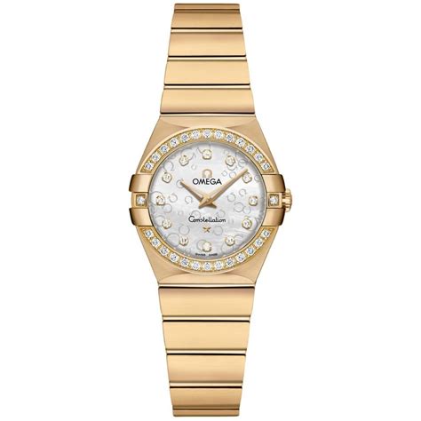 omega ladies gold watches|omega ladies watches with diamonds.